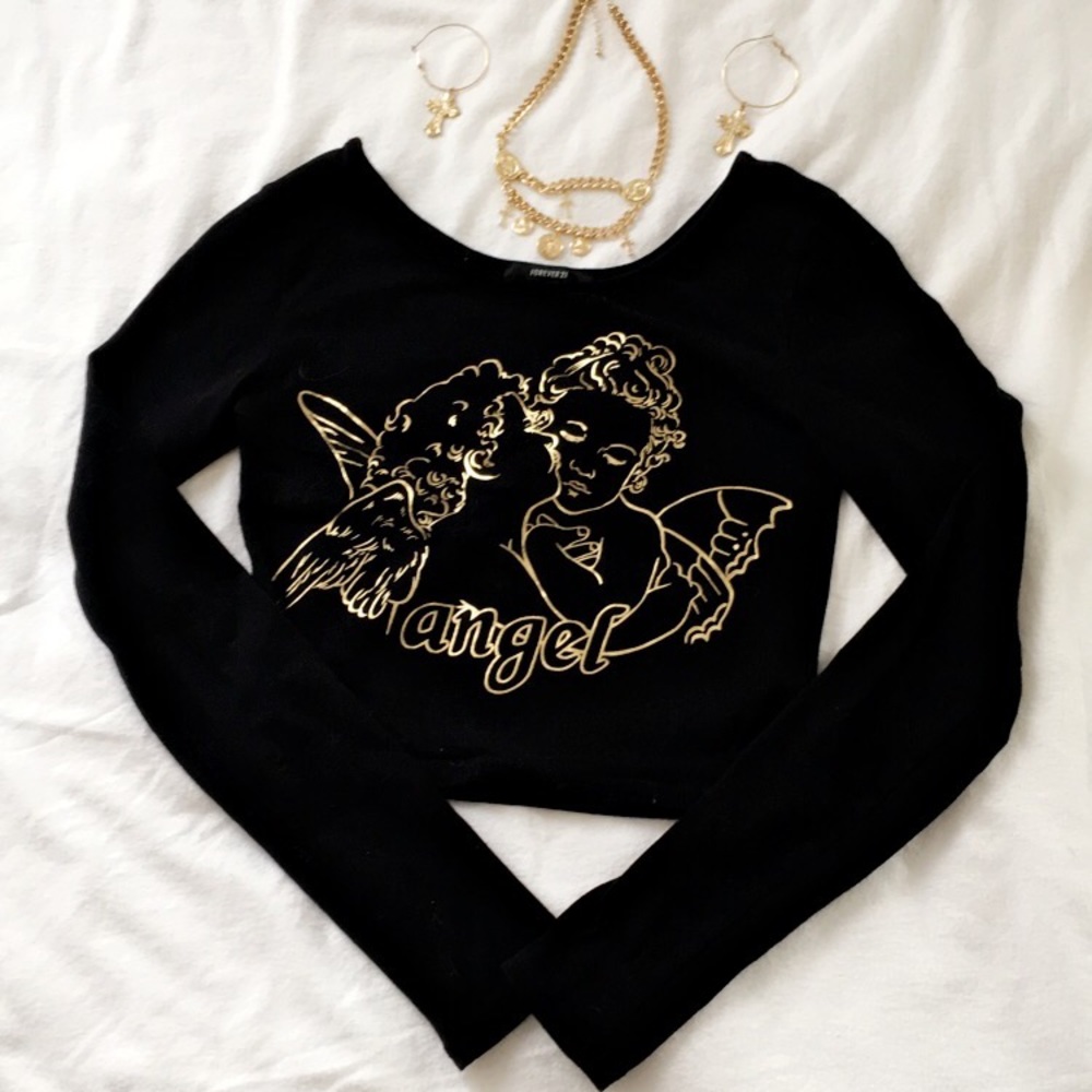 Angel crop top 👼